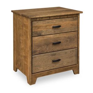 Somerset 3 Drawer Nightstand