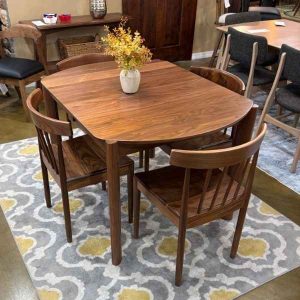 IN-STOCK - Parson Leg Table & 4 Quincy Side Chairs
